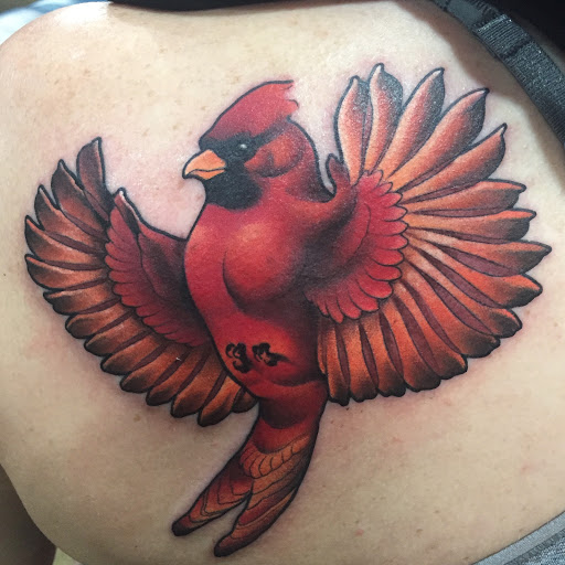 Explore billiards tattoo ideas, creative tattoo ideas in Raleigh, available at Triple Moon Tattoo