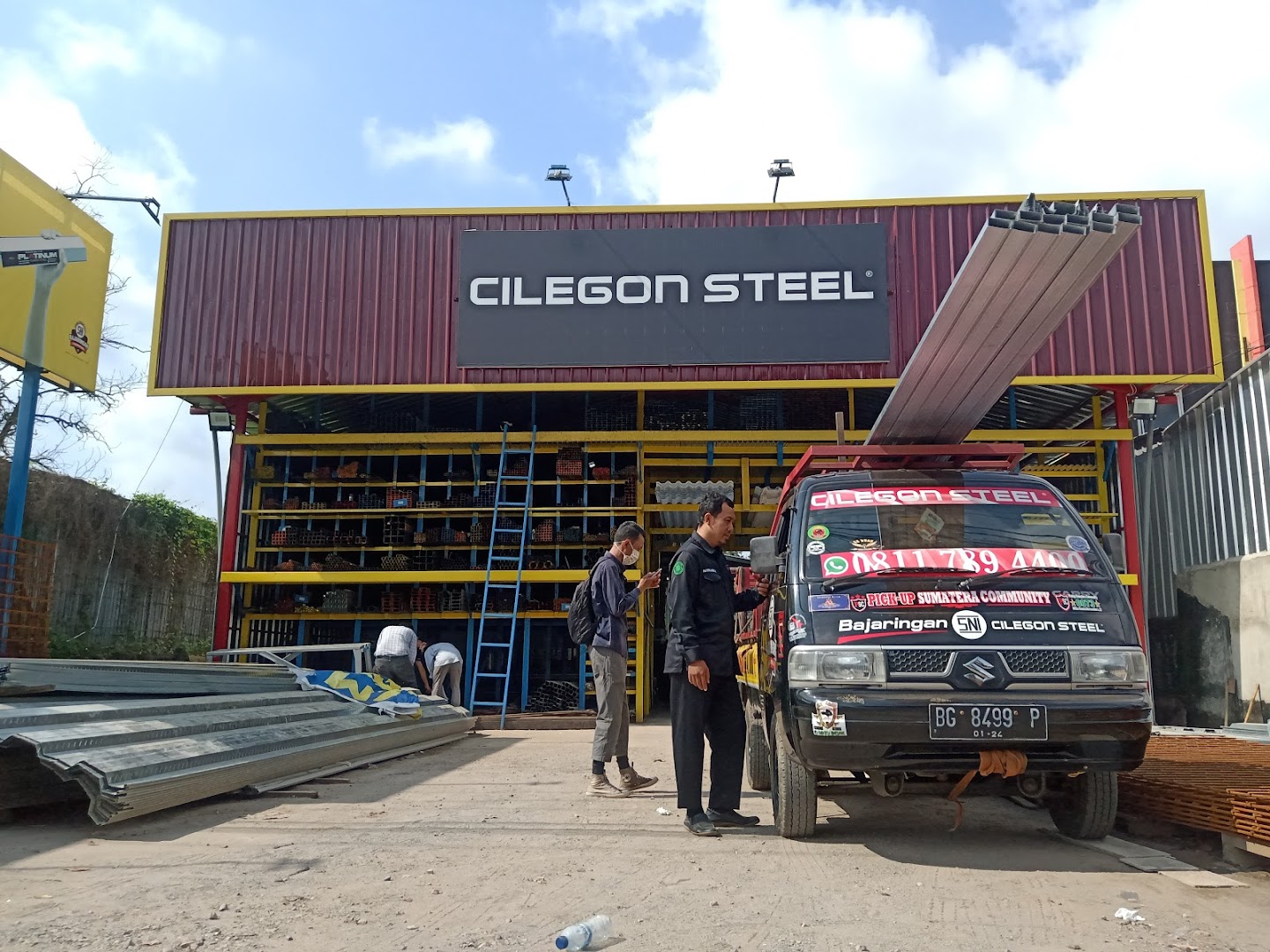 Kaiser Steel Palembang | Toko Besi | Toko Baja Ringan | Distributor Besi & Baja Photo