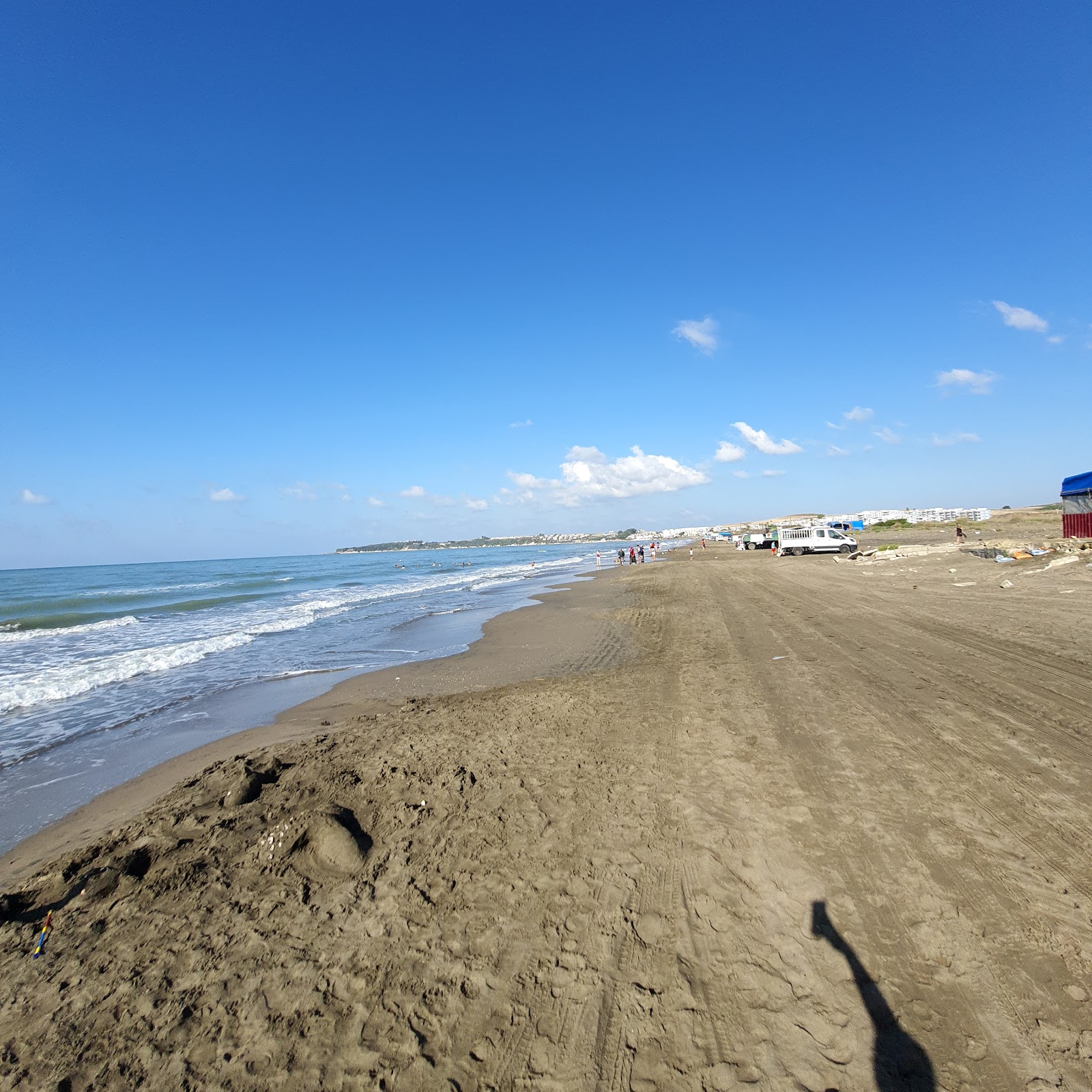 Foto av Bahce beach med rak strand