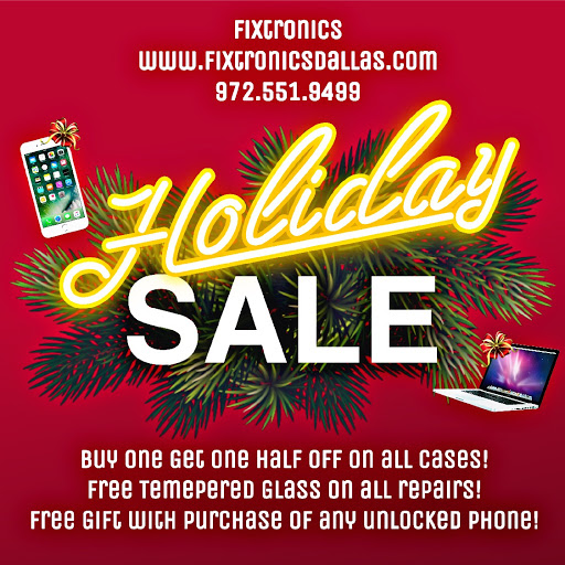 Electronics Repair Shop «Fixtronics - Cell Phone & Electronics Repair», reviews and photos, 1908 E Belt Line Rd, Carrollton, TX 75006, USA