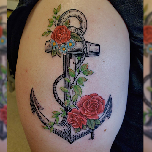 Explore roman tattoo ideas, creative tattoo ideas in Fogelsville, available at Gilded Heron Tattoo