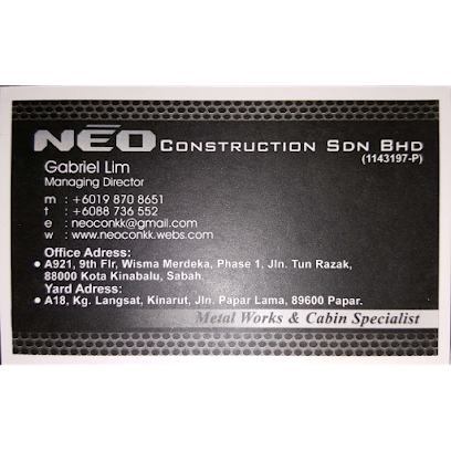 Neo Construction Sdn Bhd