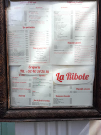 Crêperie Crêperie La Ribote à La Baule-Escoublac - menu / carte