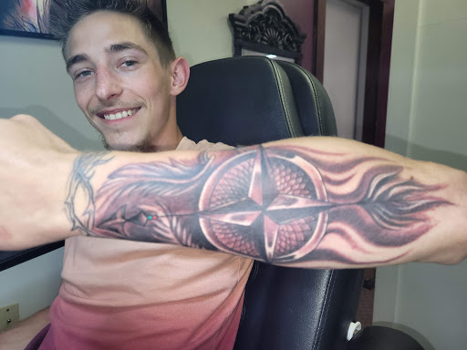 Find ideas for matching tattoos best friends for your next unique tattoo in Angola at Hoodlum Ink