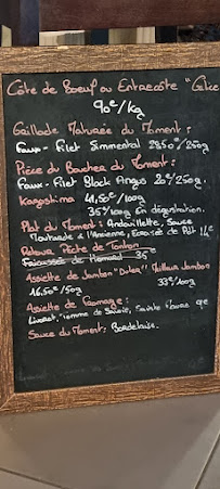 Restaurant CHEZ TONTON à Audierne - menu / carte