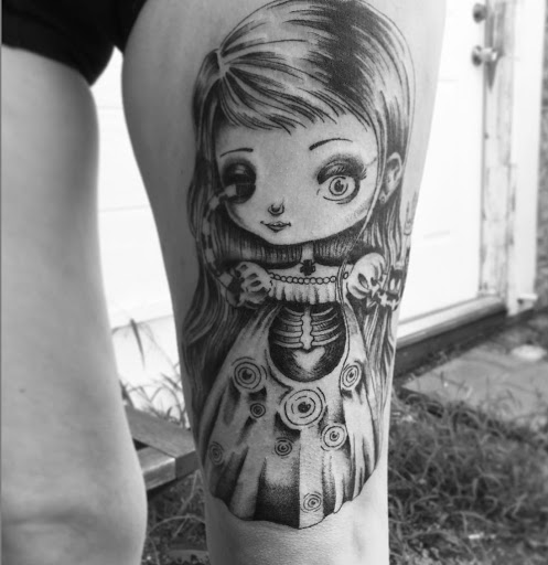 Explore mom & son tattoo ideas, creative tattoo ideas in Lawrence, available at Standard Electric Tattooing