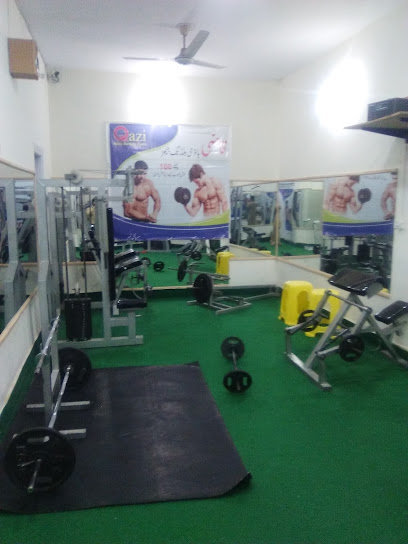 Qazi Bodybuilding Gym - XC3G+HGV bangash markit, F-8 Phase 6 Hayatabad, Peshawar, Khyber Pakhtunkhwa, Pakistan