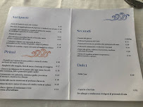 Menu / carte de Lido Vivara à Procida