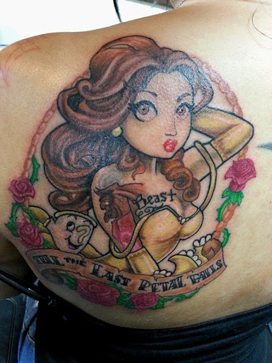 Explore california bear tattoo ideas, creative tattoo ideas in San Antonio, available at Nite Owl Tattoo Studio