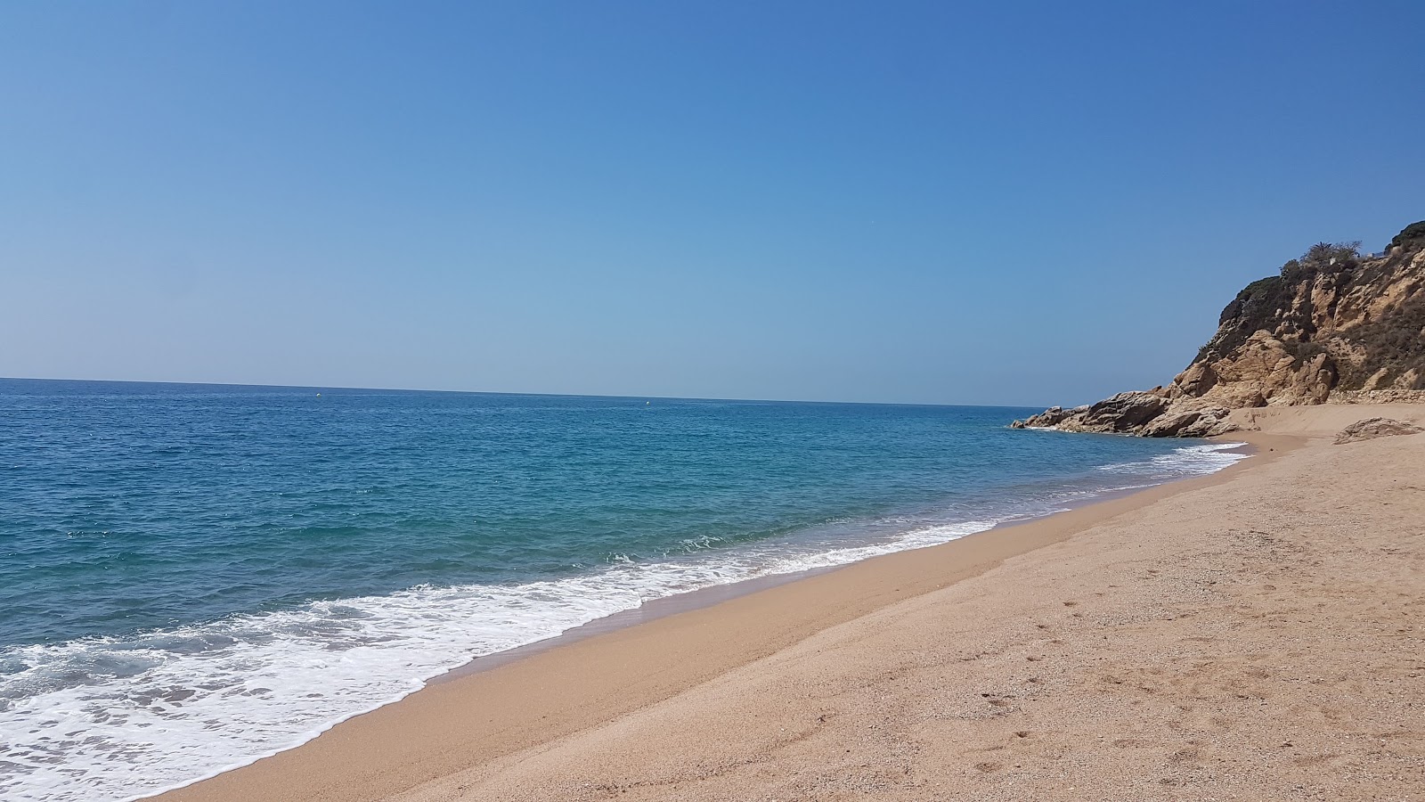 Foto van Cala de la Vinyeta II met kleine baai