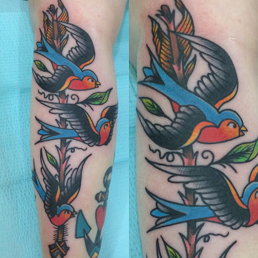 Tattoo Shop «The Rusty Needle Tattoo», reviews and photos, 1270 Harkrider St, Conway, AR 72032, USA