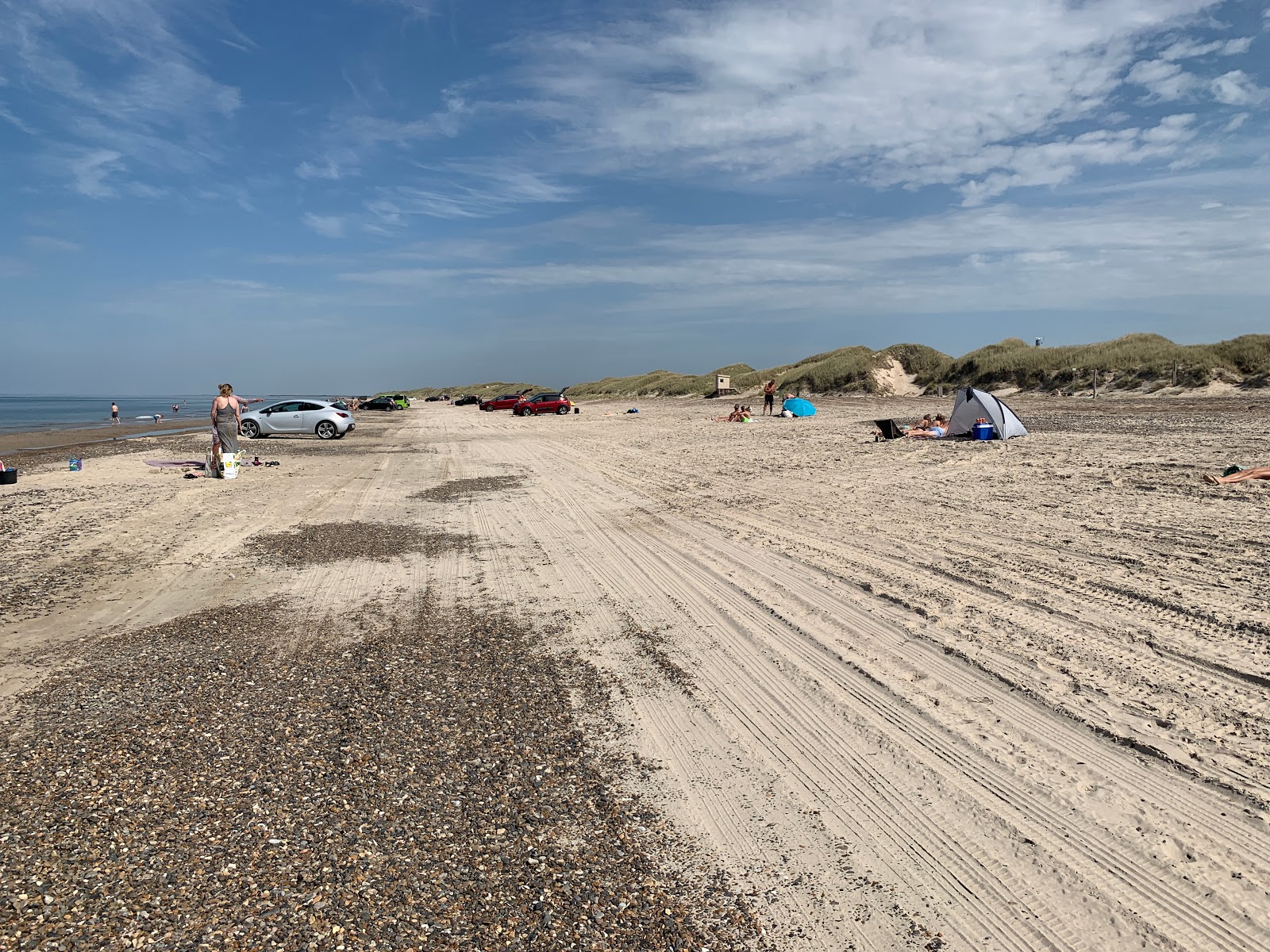 Foto de Ejstrup Beach con muy limpio nivel de limpieza