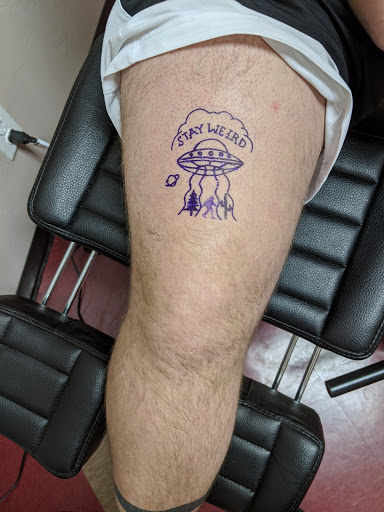 Tattoo Shop «Bloody Wolf Tattoo & Piercing & Tattoo Supply», reviews and photos, 4139 W Bell Rd, Phoenix, AZ 85053, USA