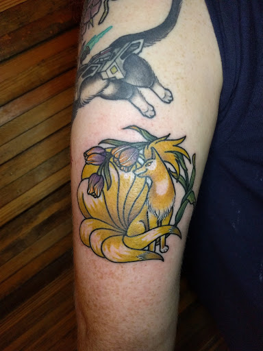 Explore tattoo sleeve ideas for guys, creative tattoo ideas in Johns Island, available at The Gilded Mermaid Tattoo Studio