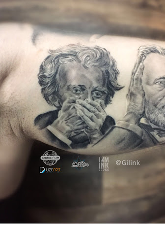 Explore leg tattoo placement ideas, creative tattoo ideas in Deerfield Beach, available at Black Rose Tattoo Studio