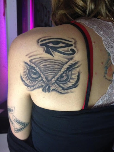 Explore inner bicep tattoo ideas for men, creative tattoo ideas in Ottawa, available at Dreams & Themes Tattoo Studio