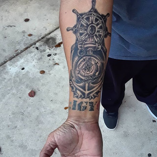 Explore bottom leg tattoo ideas, creative tattoo ideas in Atlantic Beach, available at The Ink Chamber Tattoo Parlor