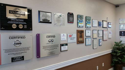 Auto Body Shop «All Foreign Domestic Body Shop», reviews and photos, 1917 Navy Dr, Stockton, CA 95206, USA
