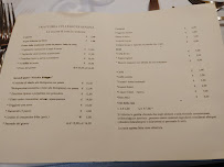 Menu du Trattoria Collegio di Spagna à Bologna