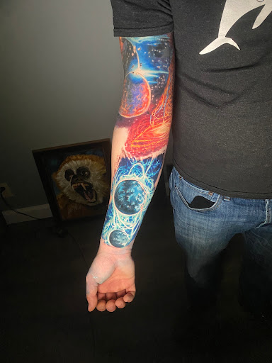 Explore tattoo ideas for a name, creative tattoo ideas in Seattle, available at Art Never Dies Tattoo and Gallery