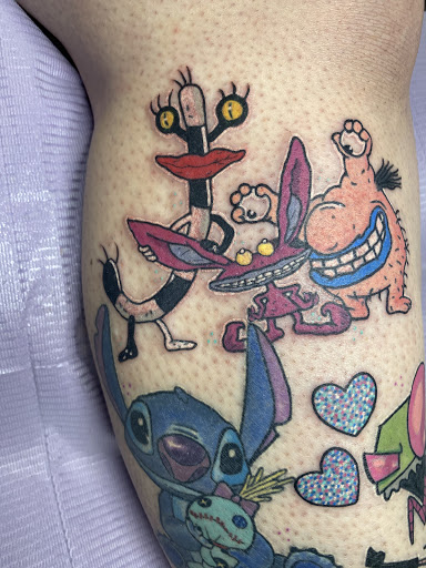 Explore lip tattoo cover up ideas, creative tattoo ideas in Lancaster, available at MermGoddess Tattoo Studio & Gallery