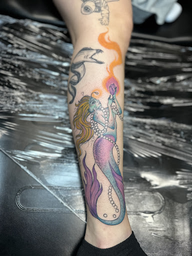 Explore coal miner tattoo ideas, creative tattoo ideas in Kalama, available at Scarlets Web Tattoos