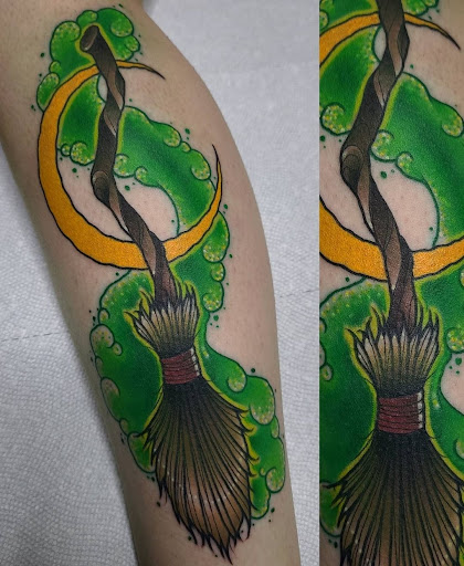 Explore joker hand tattoo ideas, creative tattoo ideas in West Jefferson, available at Black Dagger Tattoo Collective