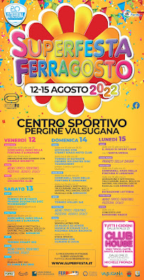 Menu du Superfesta di Ferragosto à Vigalzano