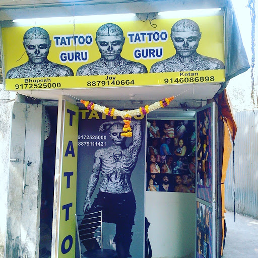 Guru Tattoo Studio , Dadar, Mumbai , India