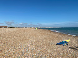 Foto van Shoreham beach met recht en lang