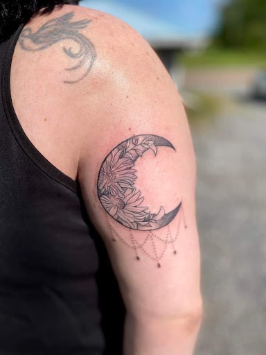 Explore black bear tattoo ideas, creative tattoo ideas in Benton, available at Spectrum Tattoo