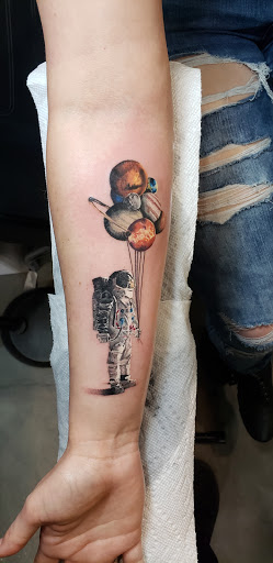 Explore girlfriend name tattoo ideas, creative tattoo ideas in Mesa, available at Sea of Ink Tattoo Studio