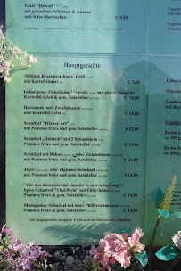 Menu / carte de Zum Bizzenbachtal à Wehrheim