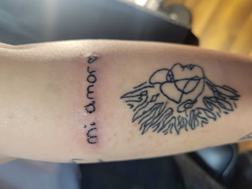 Explore last name tattoo ideas, creative tattoo ideas in Arcade, available at 98 South Tattoo and Piercing