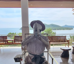 Luang Pho Dam Khao Chedi photo