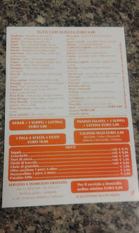 Abdel Khalek Abdel Khalek Donia à Rome menu