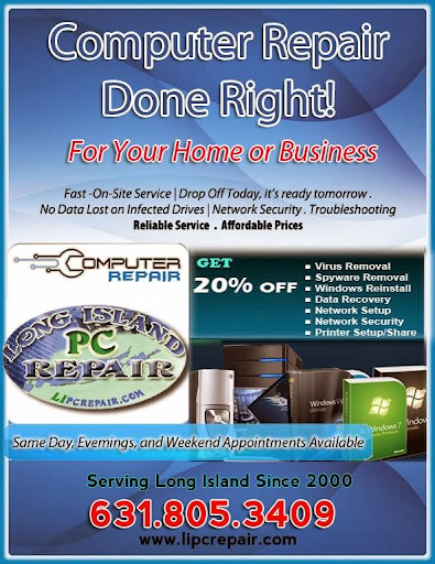 Computer Repair Service «Long Island Computer Repair», reviews and photos, 74 Strathmore Village Dr, South Setauket, NY 11720, USA