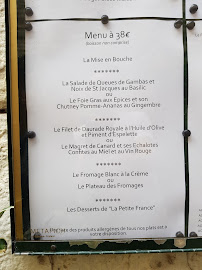 Restaurant Restaurant La Petite France à Montélimar (la carte)