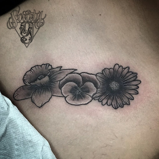 Explore tattooed wedding ring ideas, creative tattoo ideas in Bakersfield, available at Society 9 Tattoo and Body Art Studio