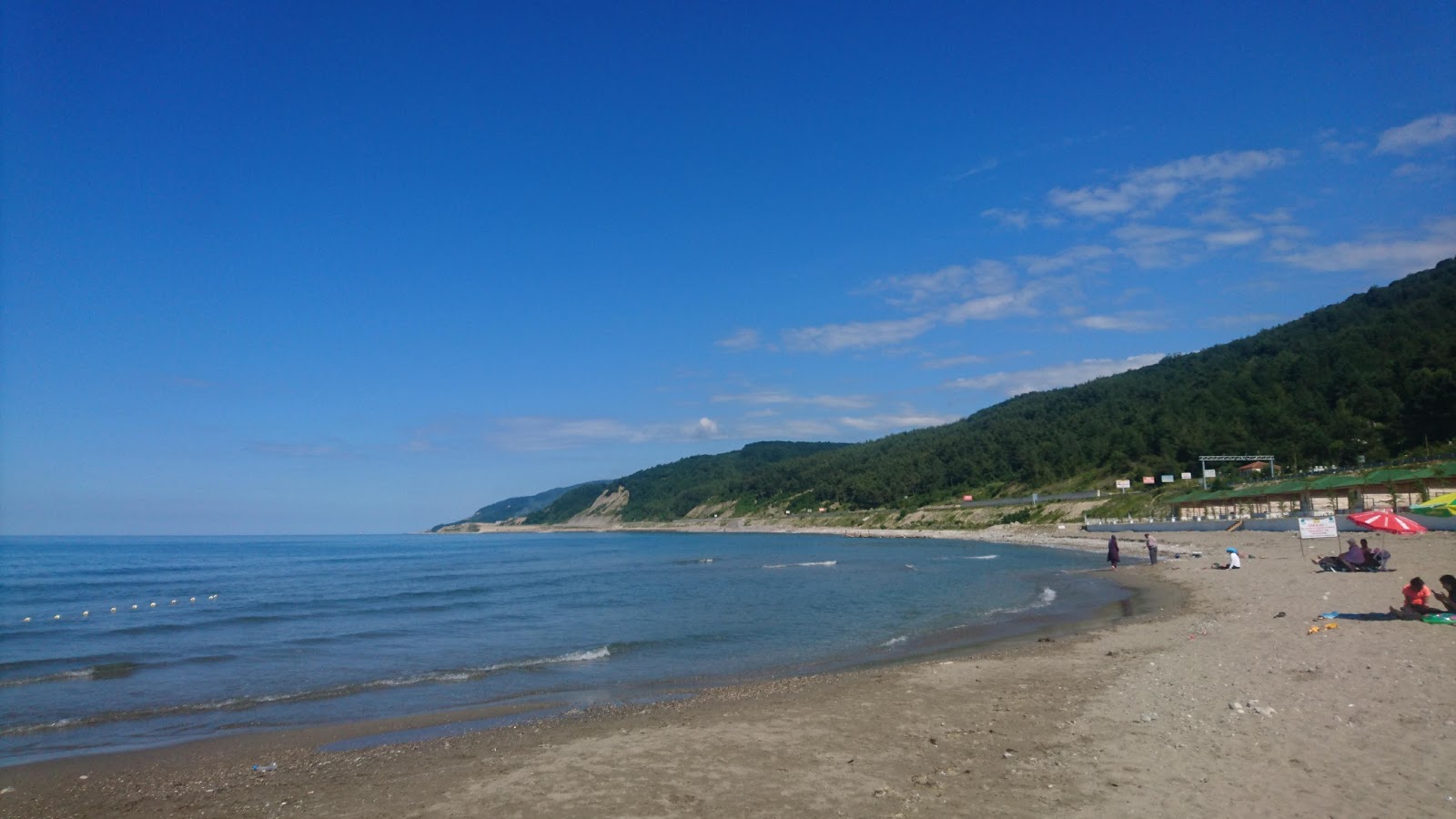 Photo de Turkeli Plaji avec rivage droit, long