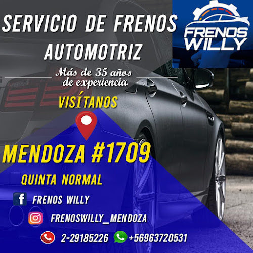 Opiniones de Frenos Willy mendoza en Quinta Normal - Taller de reparación de automóviles