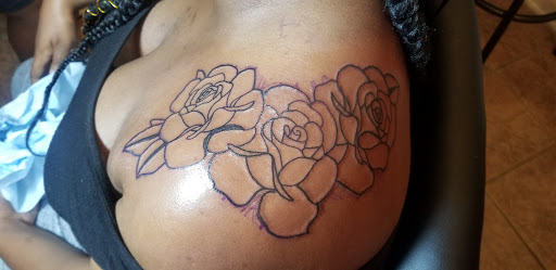 Explore gap filling tattoo ideas, creative tattoo ideas in Meridian, available at SK-Tattoo1