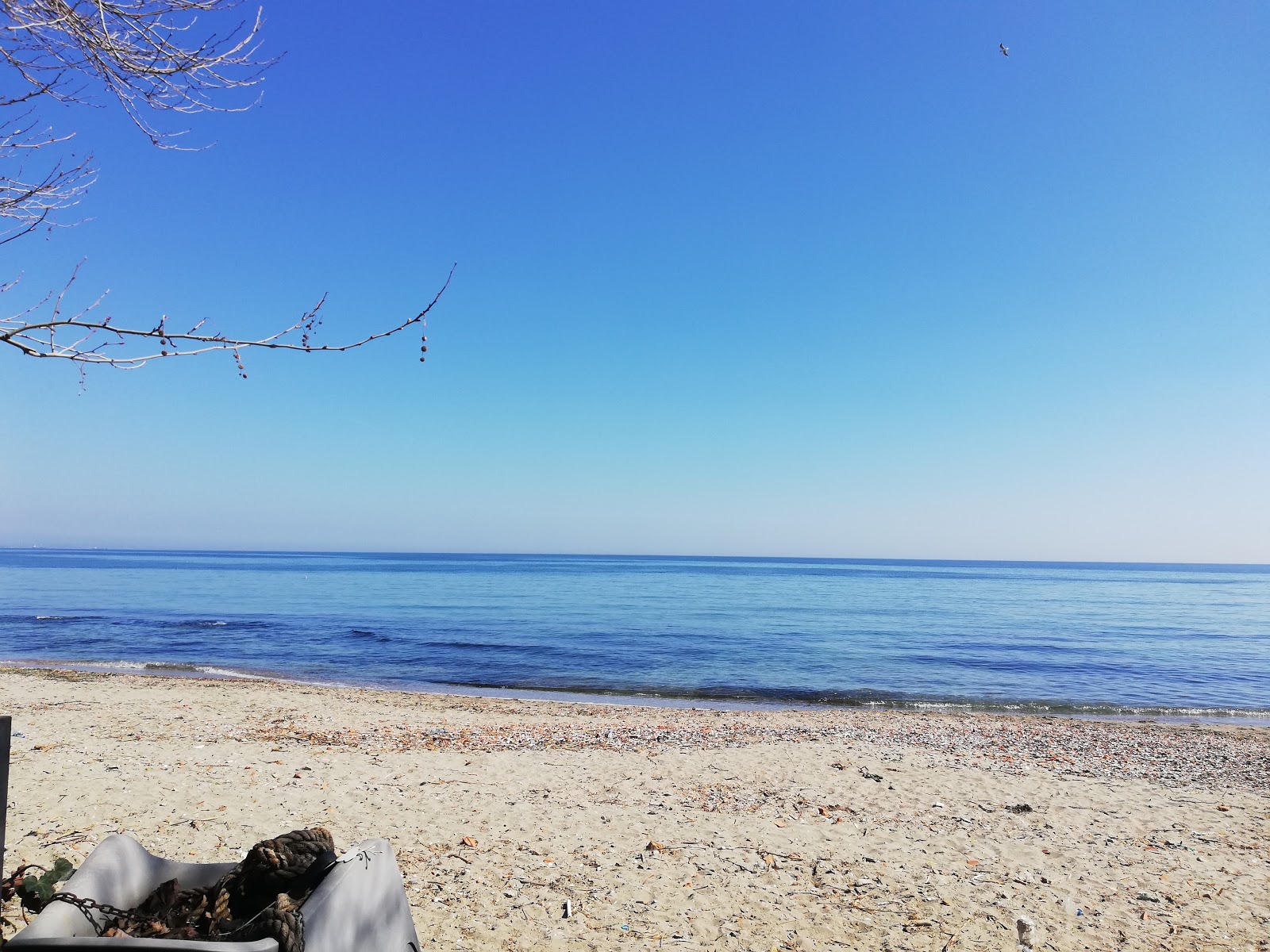 Foto von Altinova beach mit teilweise sauber Sauberkeitsgrad