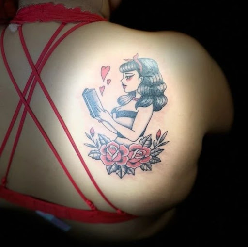 Explore map tattoo ideas, creative tattoo ideas in Mesa, available at Ranger Tattoo & Piercing