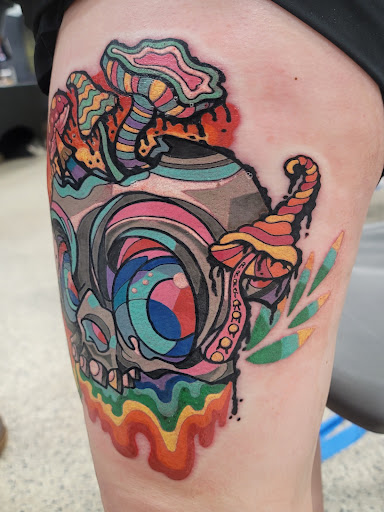 Explore son tattoo ideas for mom, creative tattoo ideas in Davis, available at The Vintage Wolf Tattoo Studio