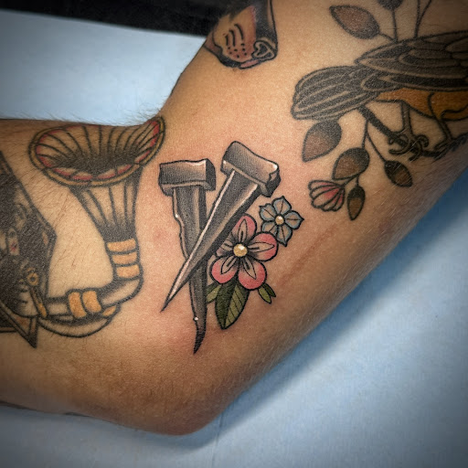 Explore tattoo ideas hood, creative tattoo ideas in Dillon, available at Lacuna Studios