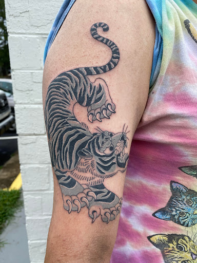 Explore 4 horsemen tattoo ideas, creative tattoo ideas in Atlanta, available at Empyrean Tattoo Studio