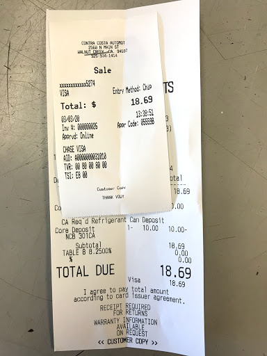 Auto Parts Store «NAPA Auto Parts - Contra Costa Auto Parts», reviews and photos, 2560 N Main St, Walnut Creek, CA 94597, USA