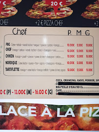PBG - Pizza Burger Grill à Carcassonne carte