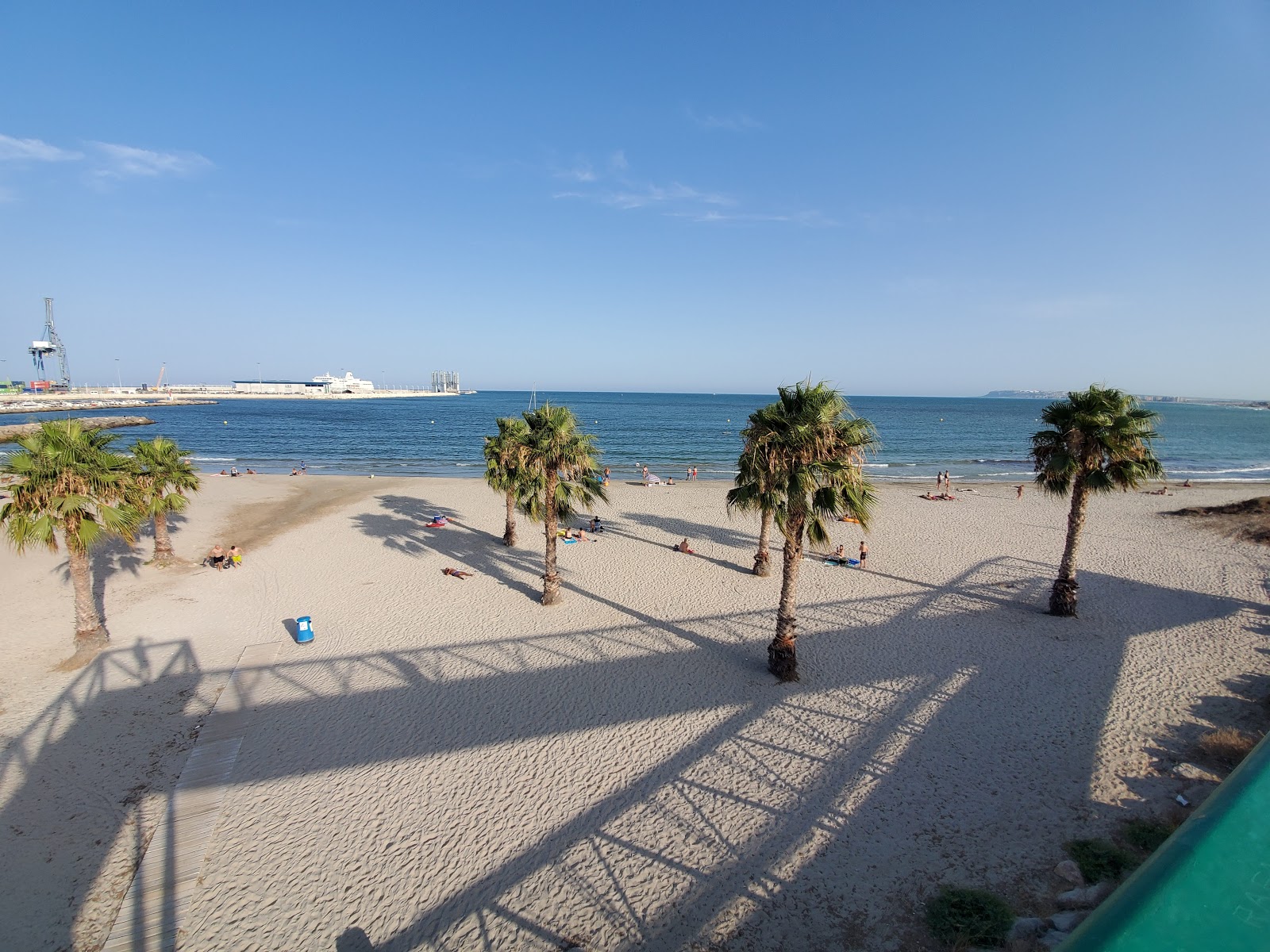 Fotografija Playa de San Gabriel z svetel pesek površino